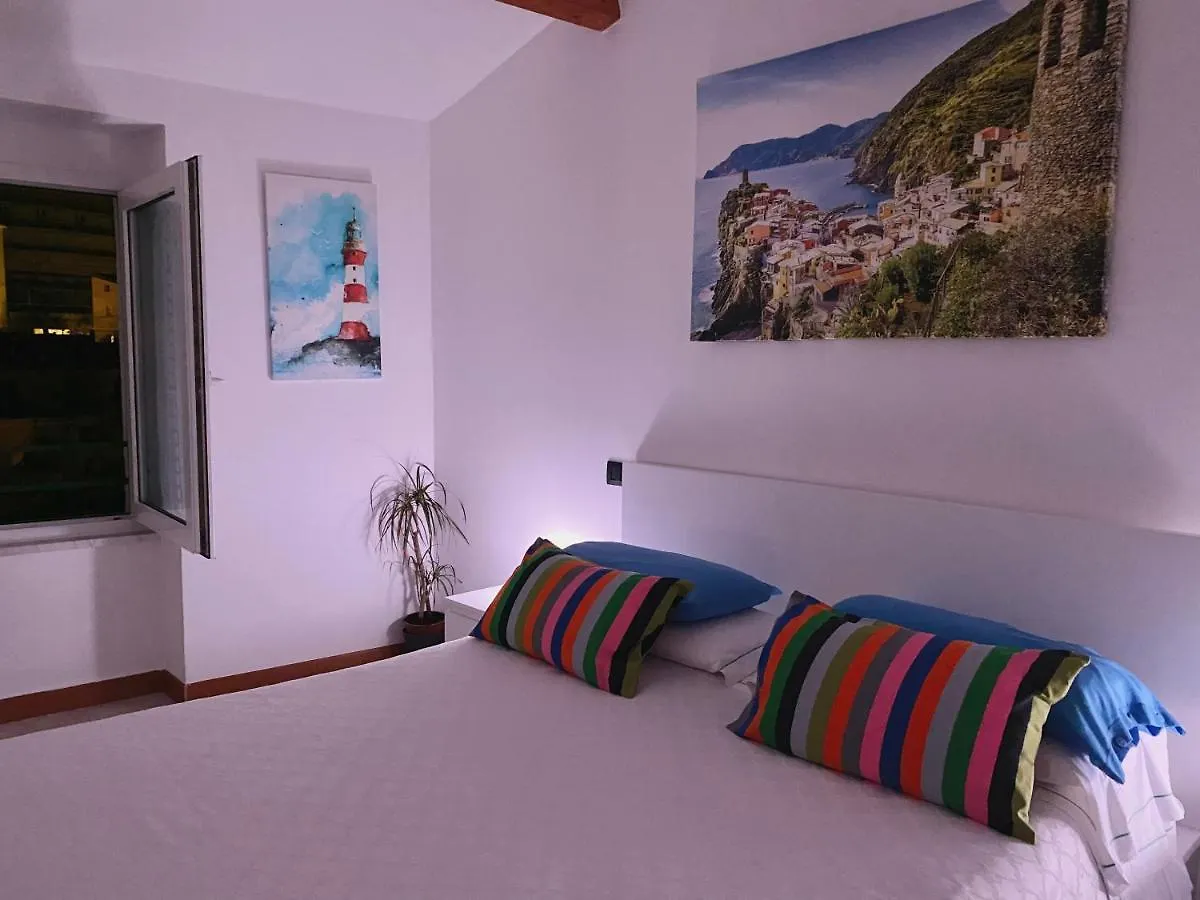 La Marina Camera Matrimoniale Con Terrazzo Esterno Privato Vista Mare Hotel Vernazza Italy